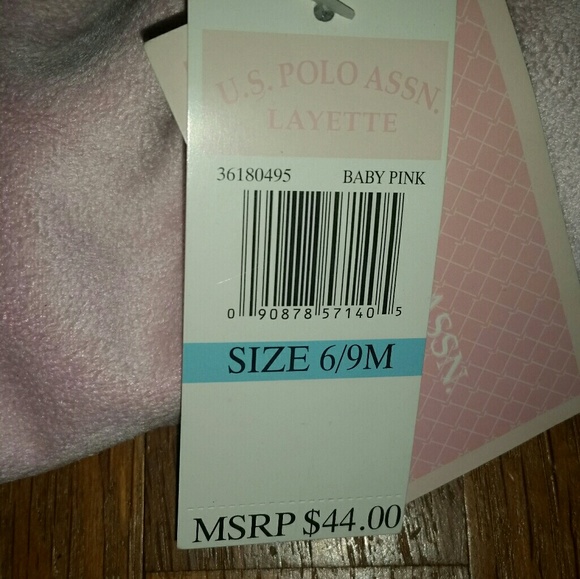 Polo Pink and Cream NWT Infant Coat Sz 6/9 mth - Picture 2 of 3